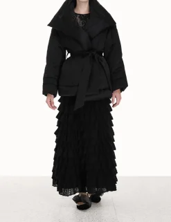 Luminosity Satin Wadded Jacket