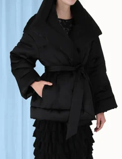 Luminosity Satin Wadded Jacket