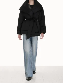 Luminosity Satin Wadded Jacket