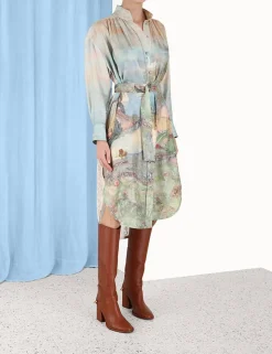 Luminosity Twill Lace Dress