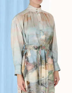 Luminosity Twill Lace Dress