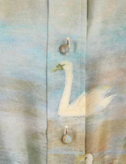 Luminosity Twill Lace Dress