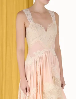 Luminosity Velvet Lace Midi