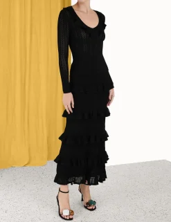 Luminosity V-Neck Ruffle Top