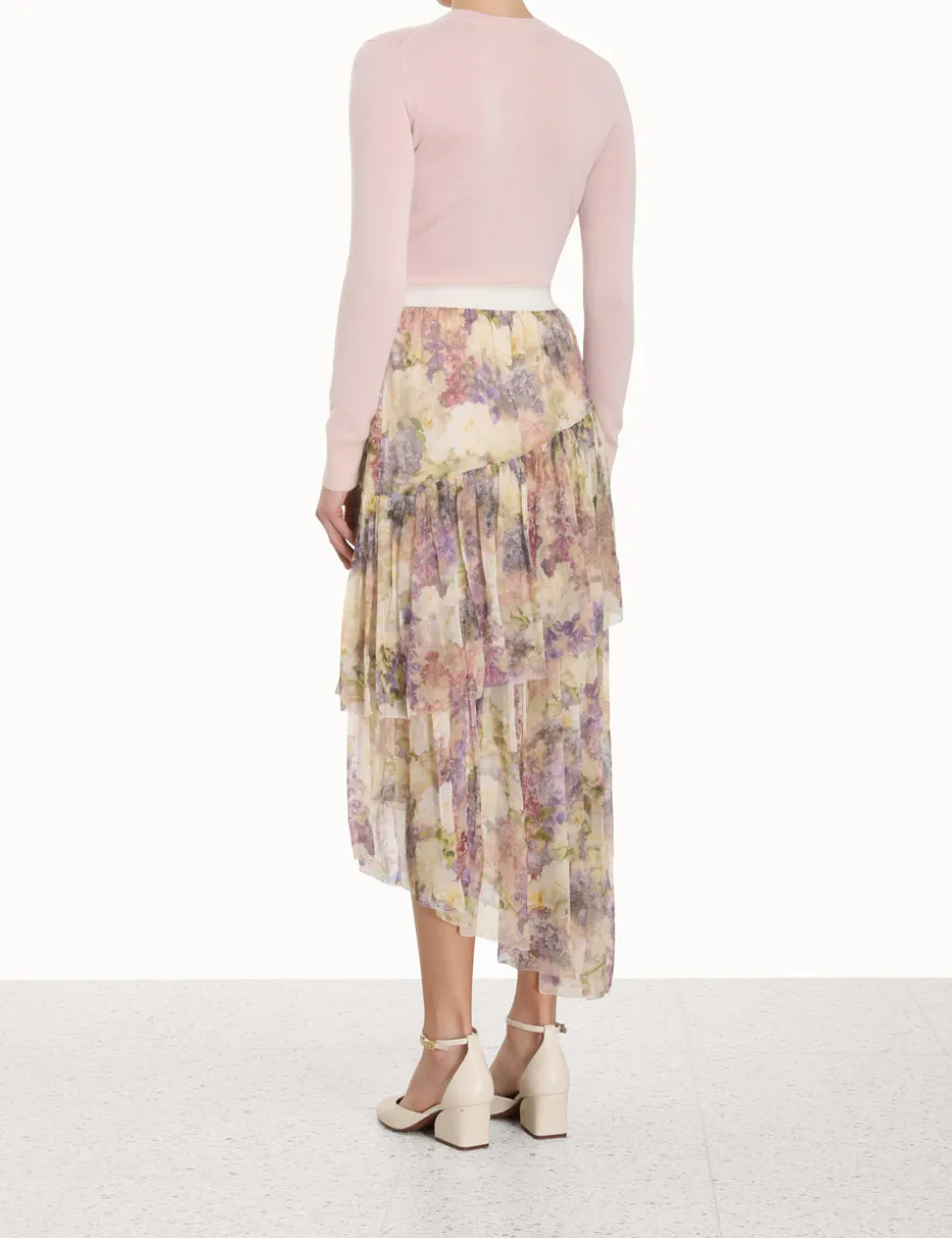 Lyrical Asymmetric Skirt