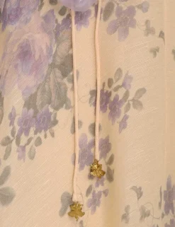 Lyrical Flare Sleeve Midi