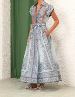 Matchmaker Gathered Midi Skirt