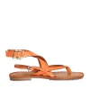 Multi-Strap Sandal Flat