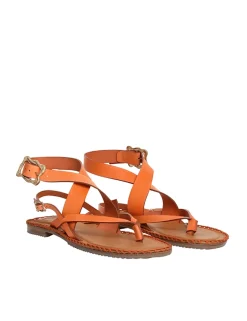Multi-Strap Sandal Flat