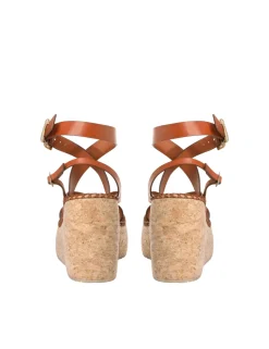 Multi-Strap Sandal Wedge