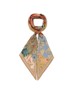 Printed Silk Neck Scarf
