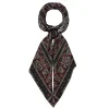 Printed Silk Neck Scarf
