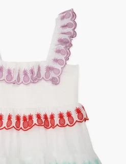 Raie Shirred Picnic Dress