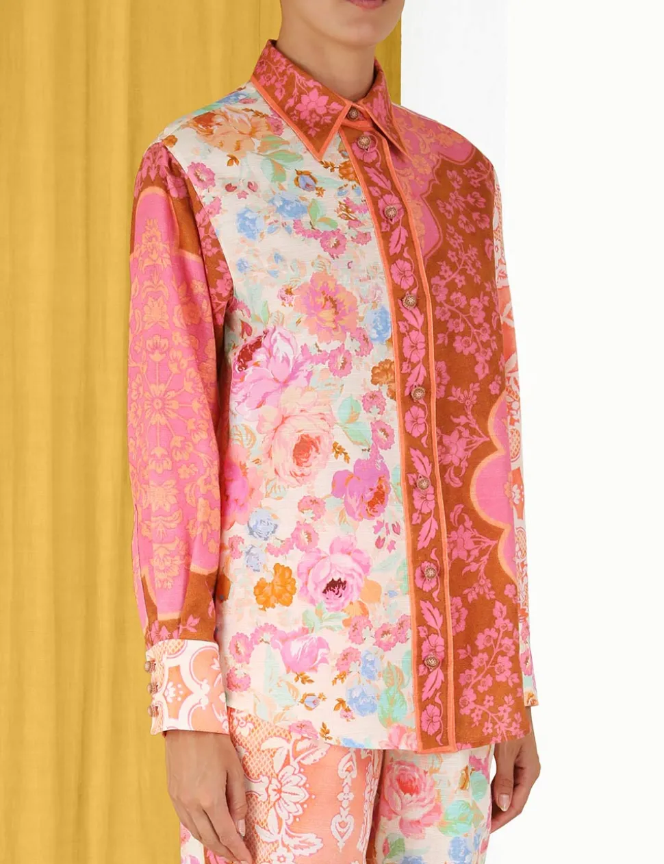 Raie Spliced Body Shirt