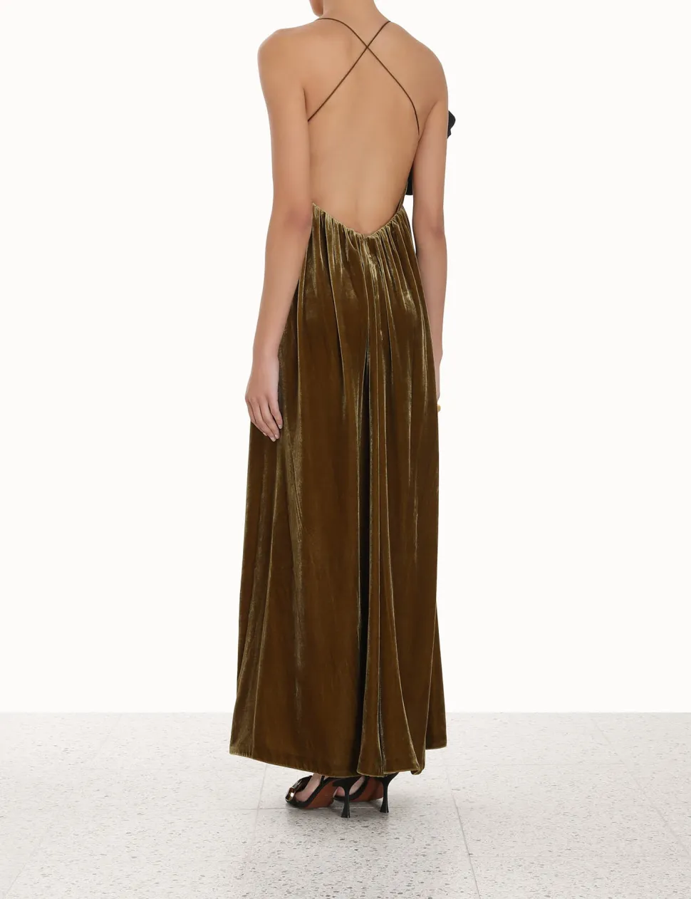 Sensory Velvet Dress