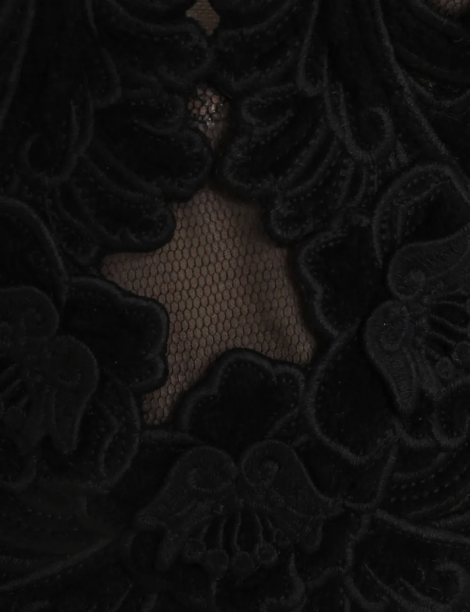 Sensory Velvet Lace Bodice