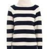 Striped Roll Neck Sweater